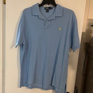 Polo by Ralph Lauren Men's Blue Polo Shirt
